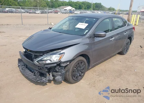 2018 Nissan Sentra S из США, поврежденный, VIN 3N1AB7AP3JY332379